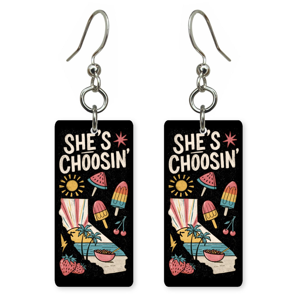She's Choosing California | Eco Earrings | Summer Treats | SC5F1
