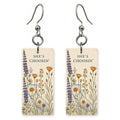 Lupine Meadow — She's Choosing earrings, shown as a pair