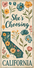 Wildflower State — She's Choosing California upcycled paperboard earrings