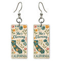 She's Choosing California | Eco Earrings | Wildflower State | SC5J1