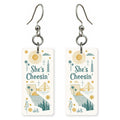 City Icons Sun — She's Choosing earrings, shown as a pair