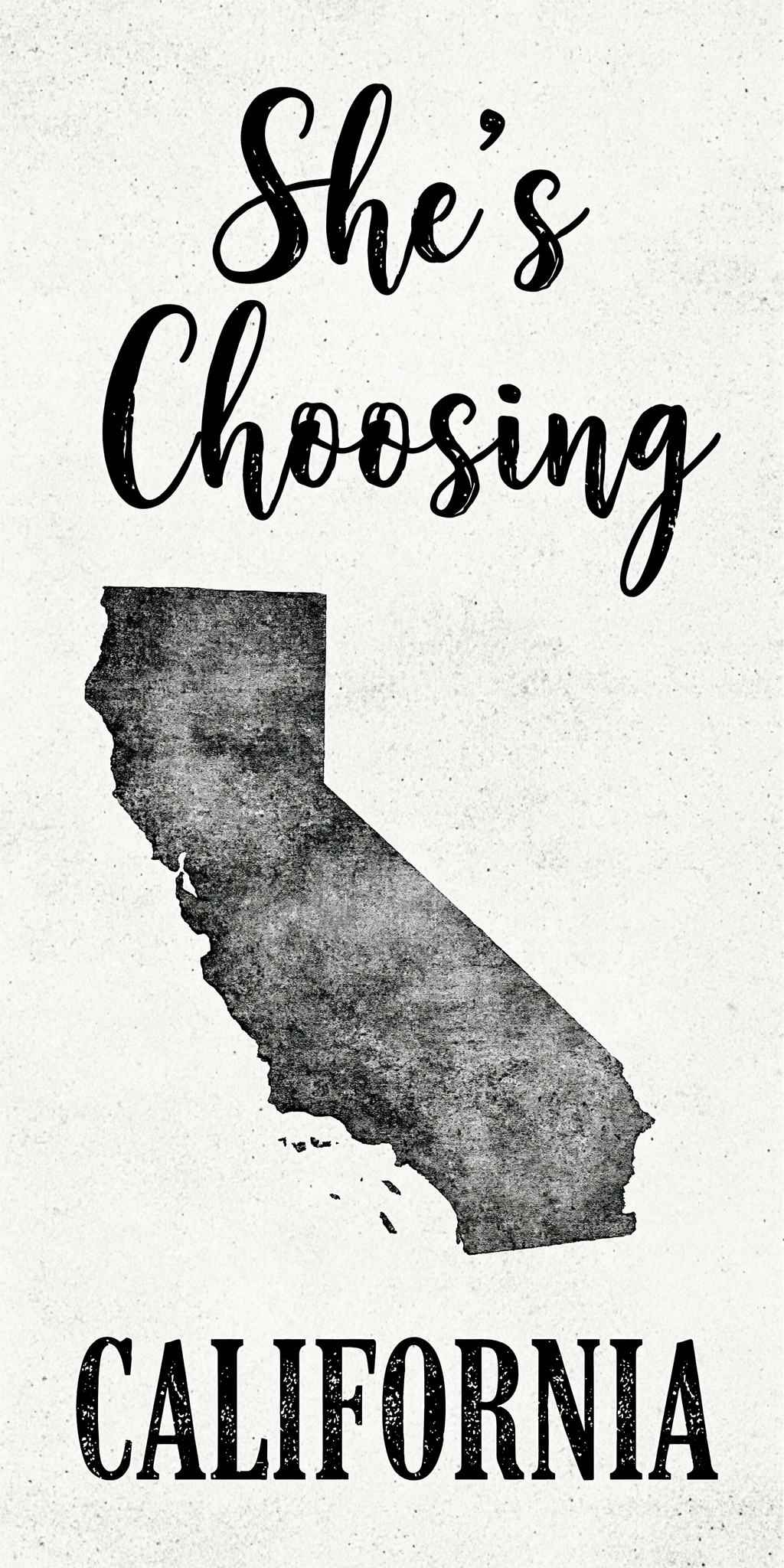 Classic Script — She's Choosing California upcycled paperboard earrings