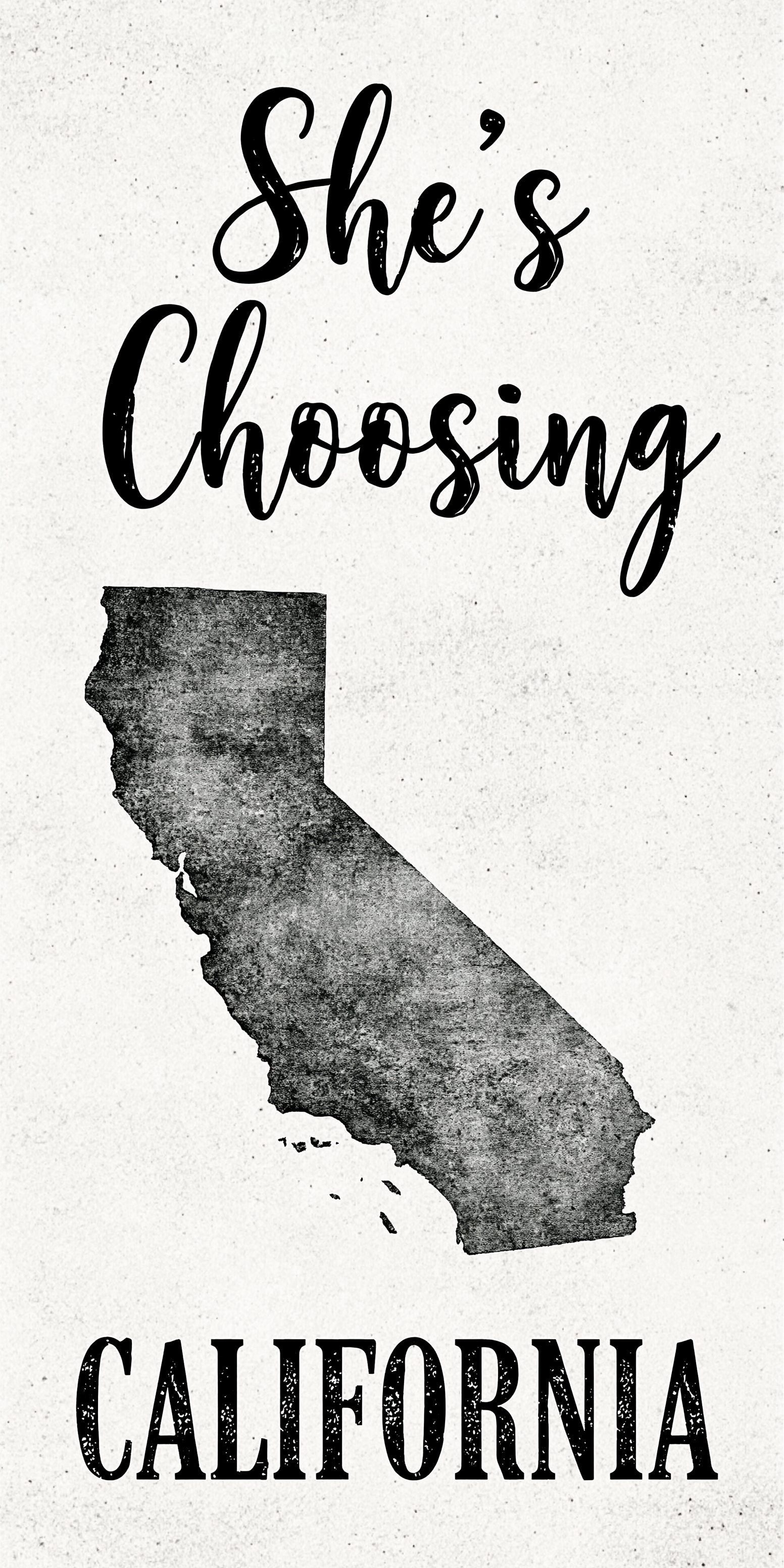 Classic Script — She's Choosing California upcycled paperboard earrings