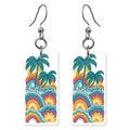 She's Choosing California | Eco Earrings | Los Angeles Retro Palms | SC5L