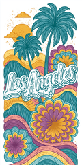 Los Angeles Bloom — She's Choosing California upcycled paperboard earrings