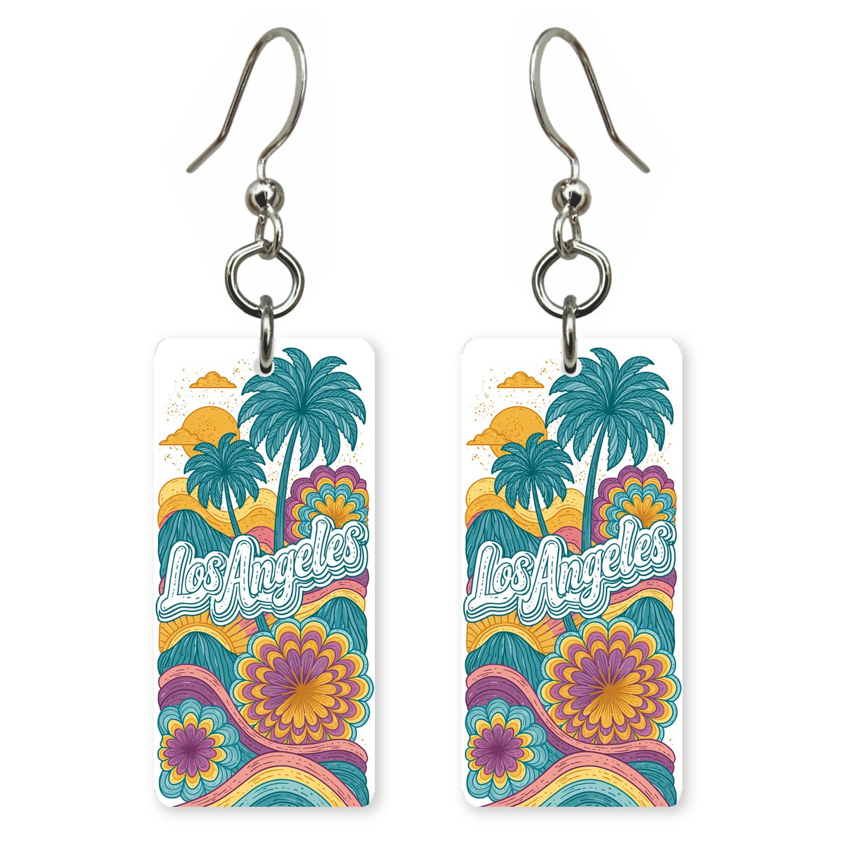 She's Choosing California | Eco Earrings | Los Angeles Bloom | SC5M