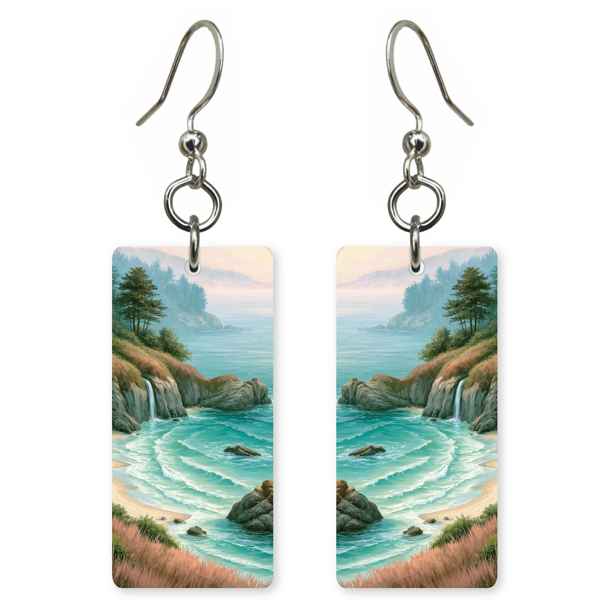 She's Choosing California | Eco Earrings | McWay Cove | SC5Q