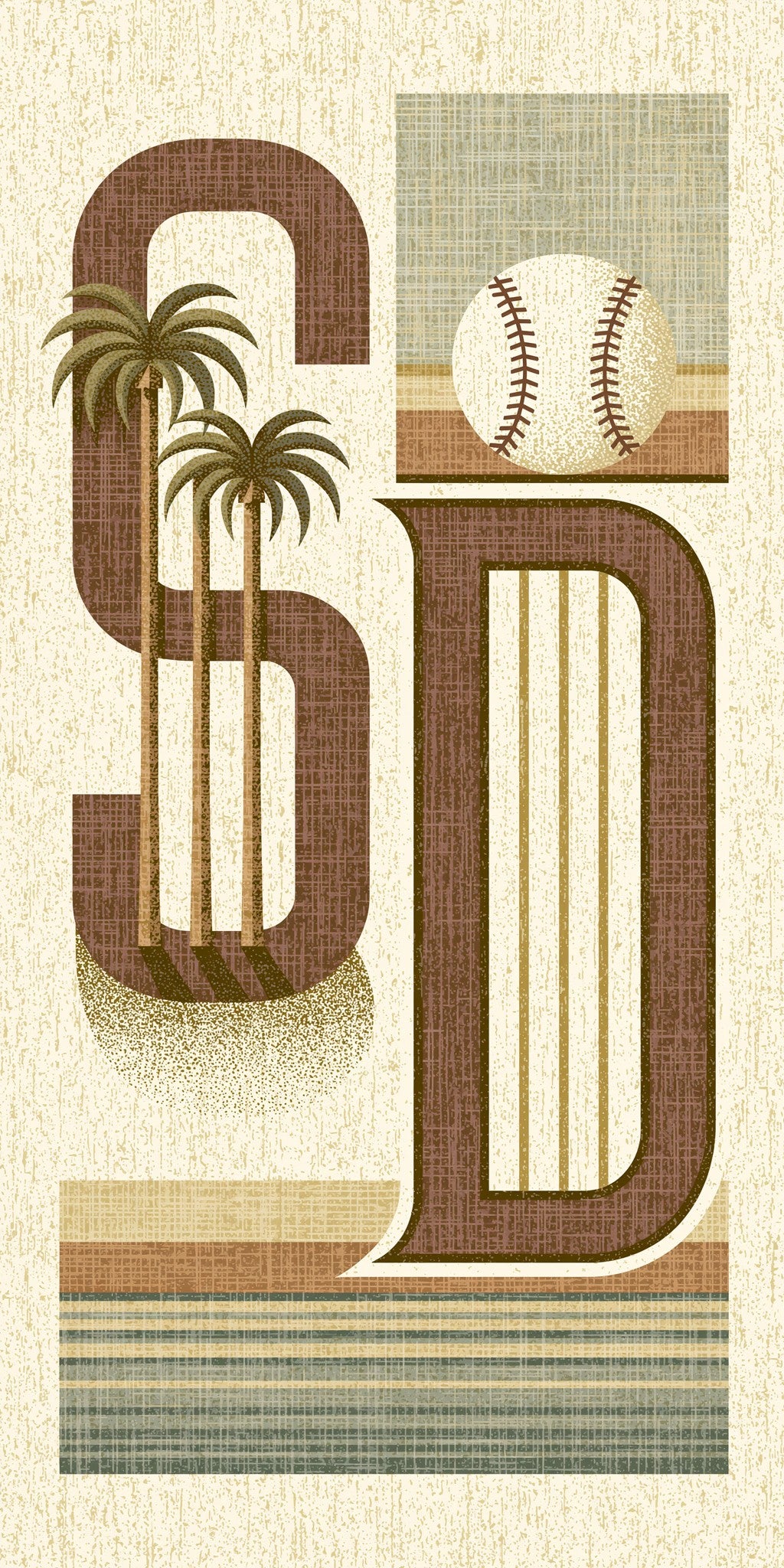 SD Retro Letters — full design art