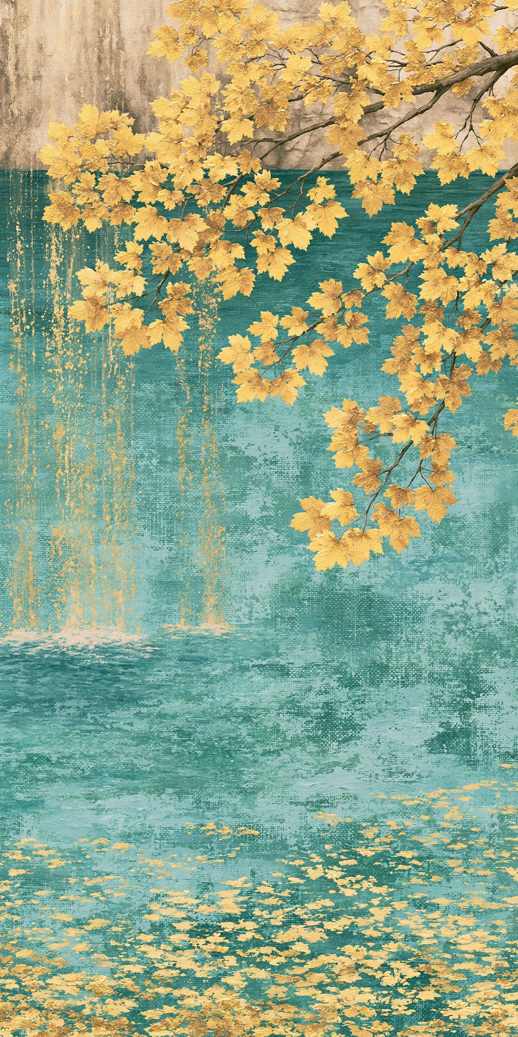 Hanging Lake Autumn Gold — full design art