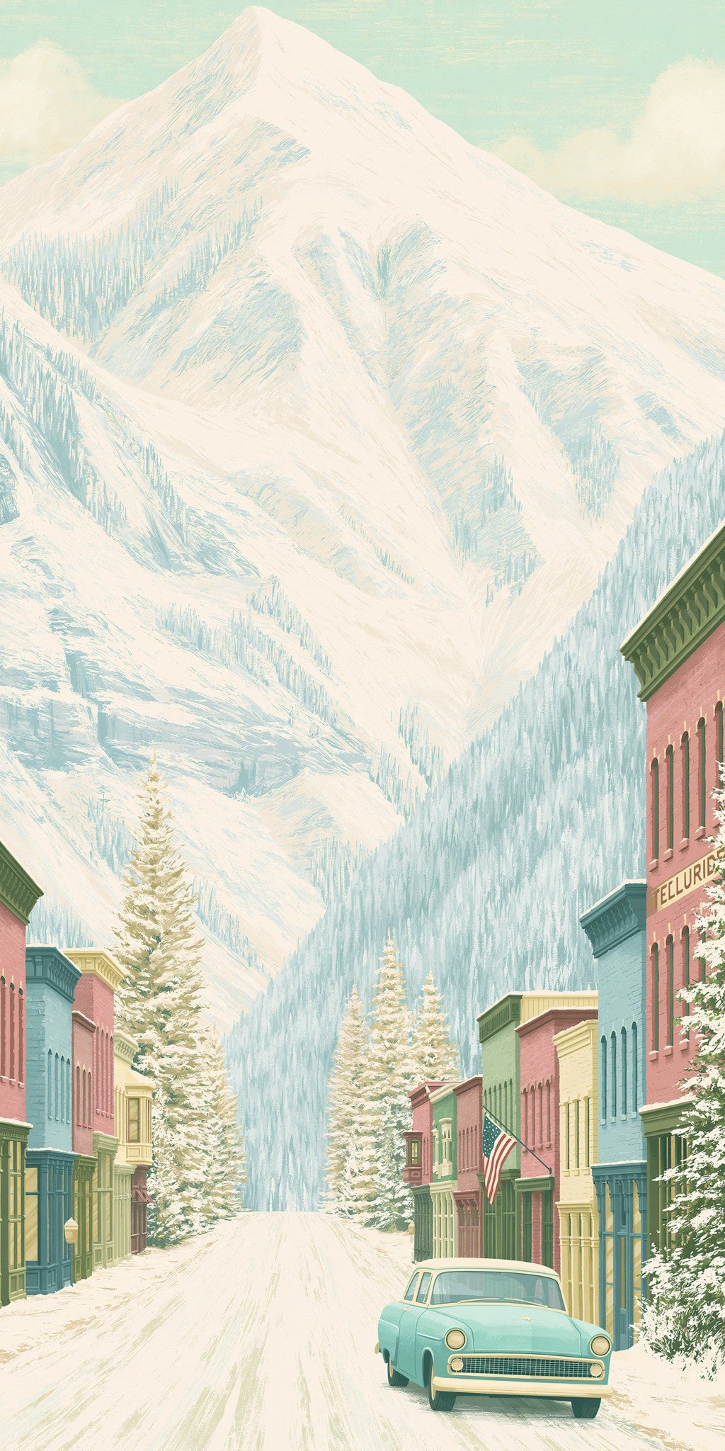 Telluride Main Street San — full design art