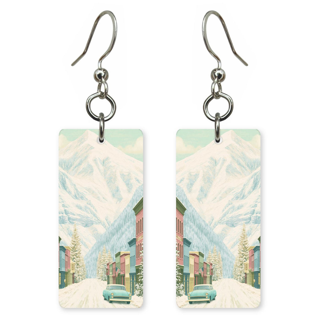 Telluride Main Street San — She's Choosing earrings, shown as a pair