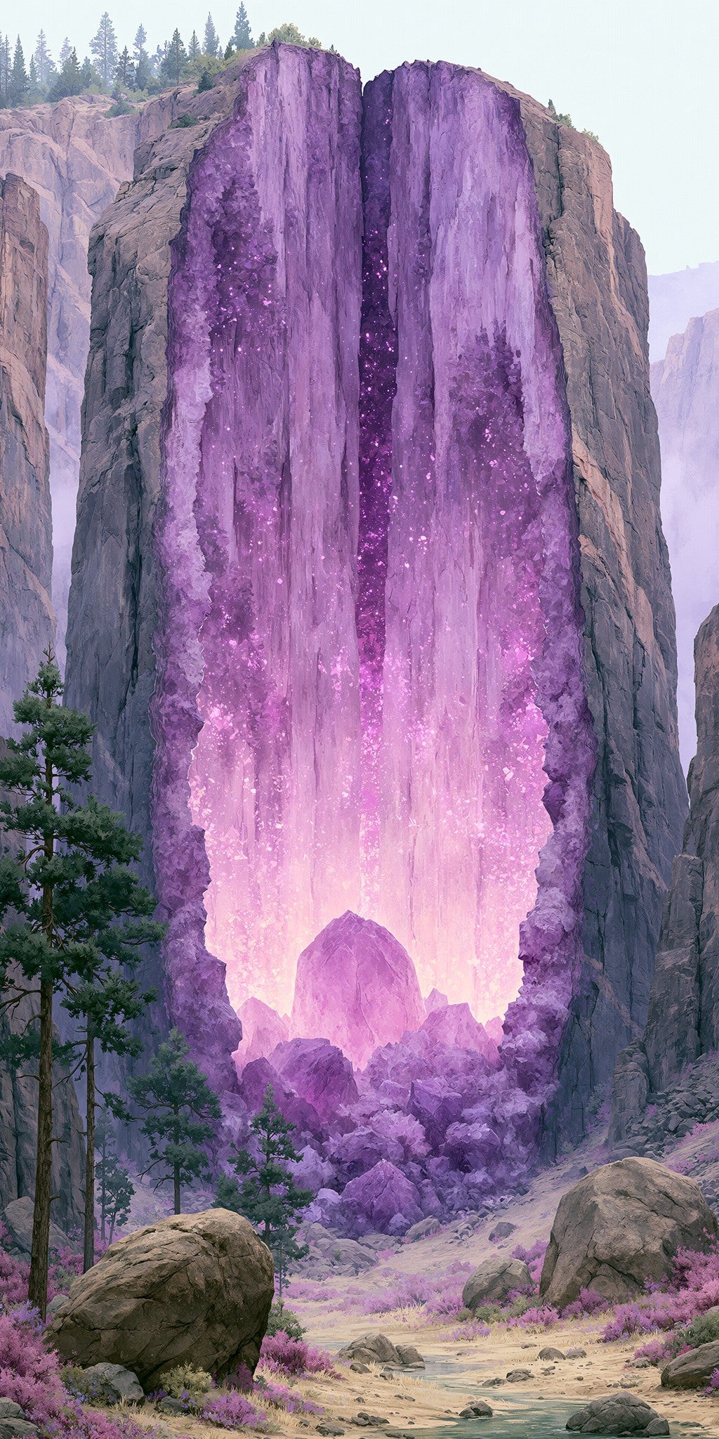 Black Canyon Walls — full design art