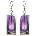 Black Canyon Walls — She's Choosing earrings, shown as a pair