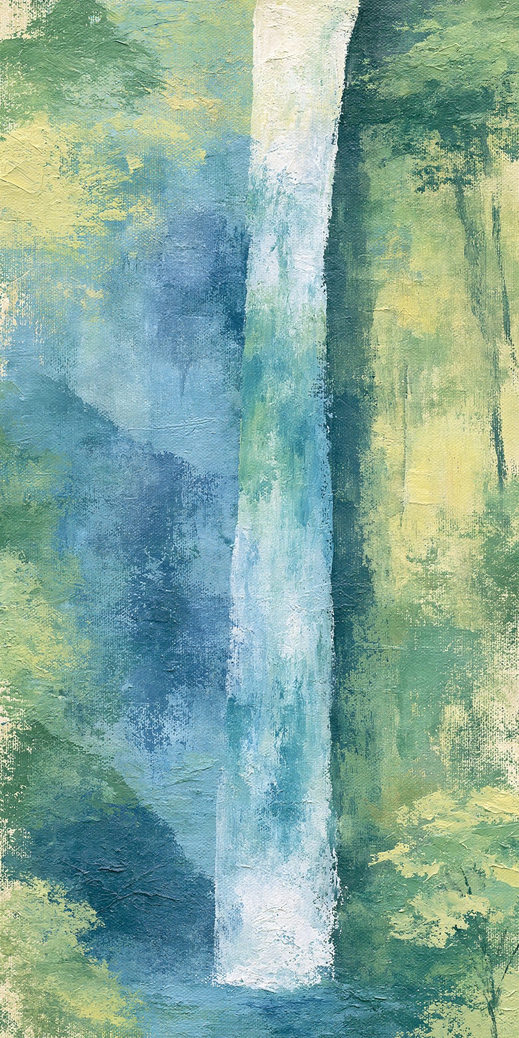 Bridal Veil Falls Plunging — full design art