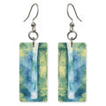 Bridal Veil Falls Plunging — She's Choosing earrings, shown as a pair