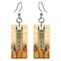 She's Choosing Connecticut Earrings | Autumn Library Tower