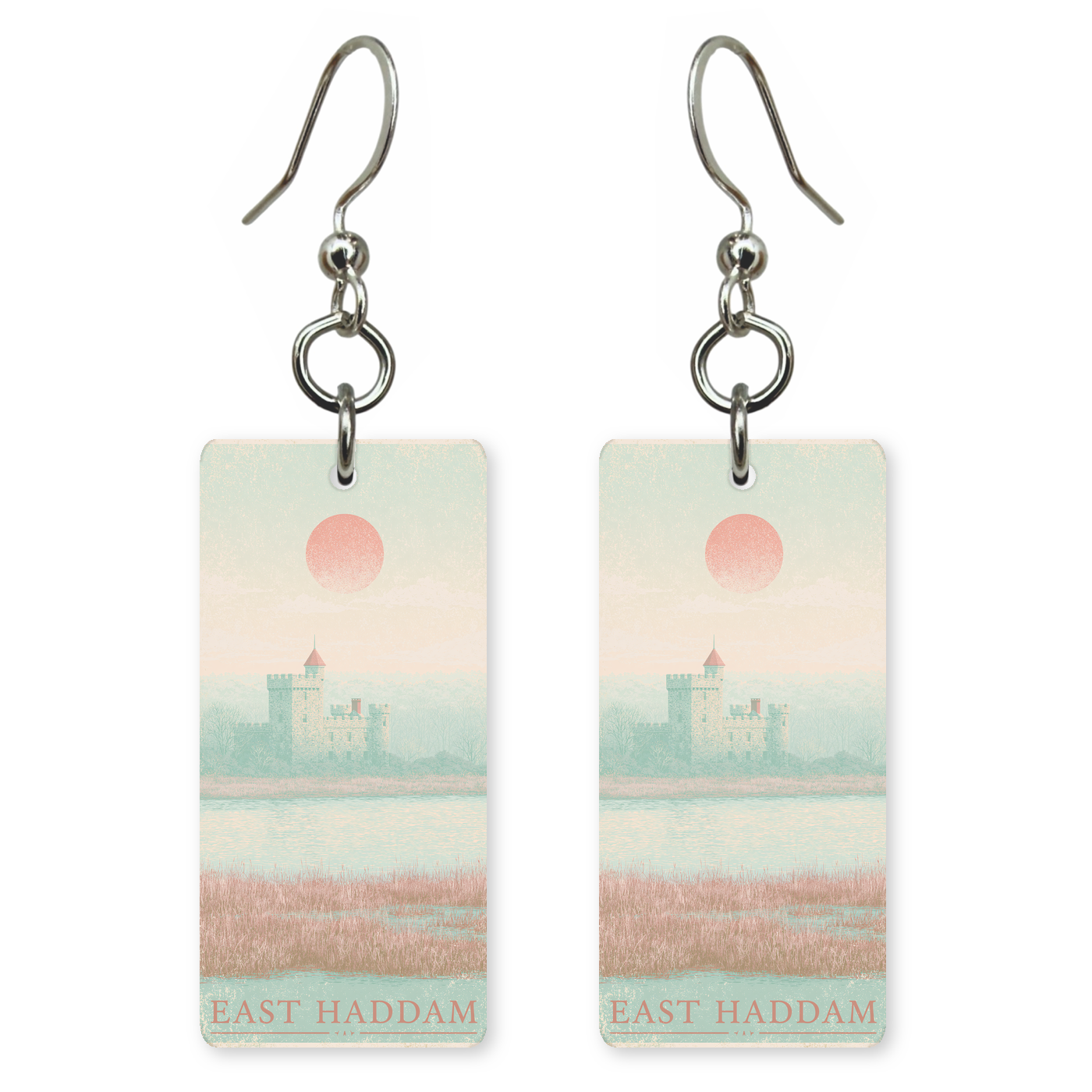 She's Choosing Connecticut Earrings | East Haddam Castle
