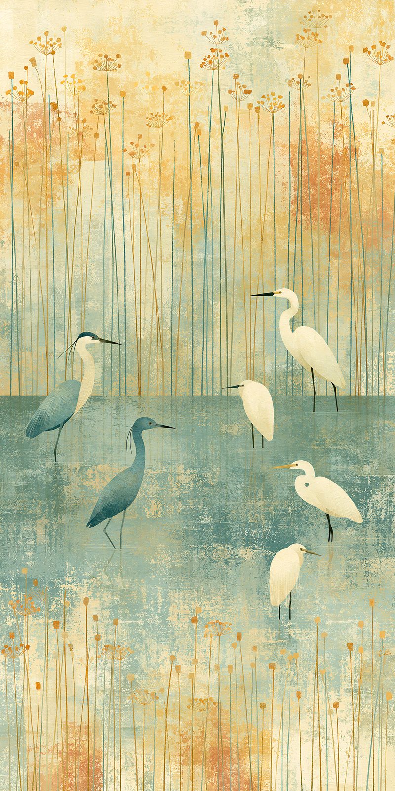 She's Choosing Delaware Earrings | Herons Egrets Marsh