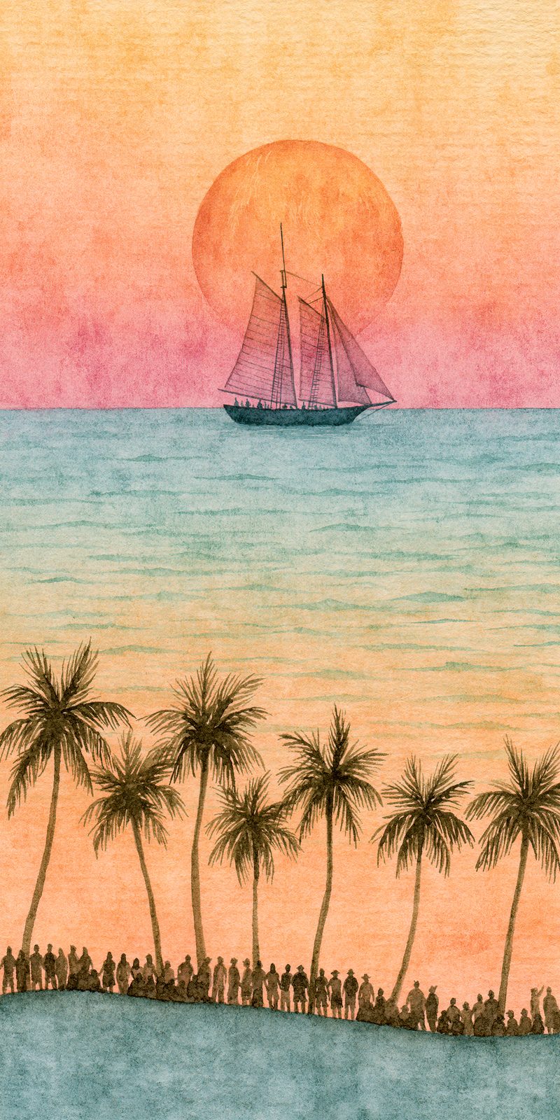 She's Choosing Florida Earrings | Mallory Square Sunset
