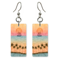 She's Choosing Florida Earrings | Mallory Square Sunset