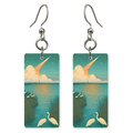 She's Choosing Florida Earrings | Cape Launch Egrets