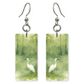 She's Choosing Florida Earrings | Misty Cypress Egret
