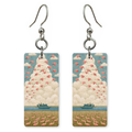 She's Choosing Florida Earrings | Spoonbill Cloud Airboat
