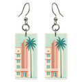 She's Choosing Florida Earrings | Art Deco Miami