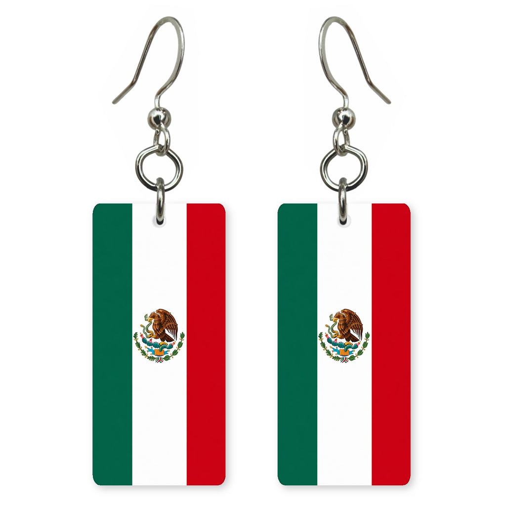 She's Choosing Country Earrings | Mexico Flag | SCC2