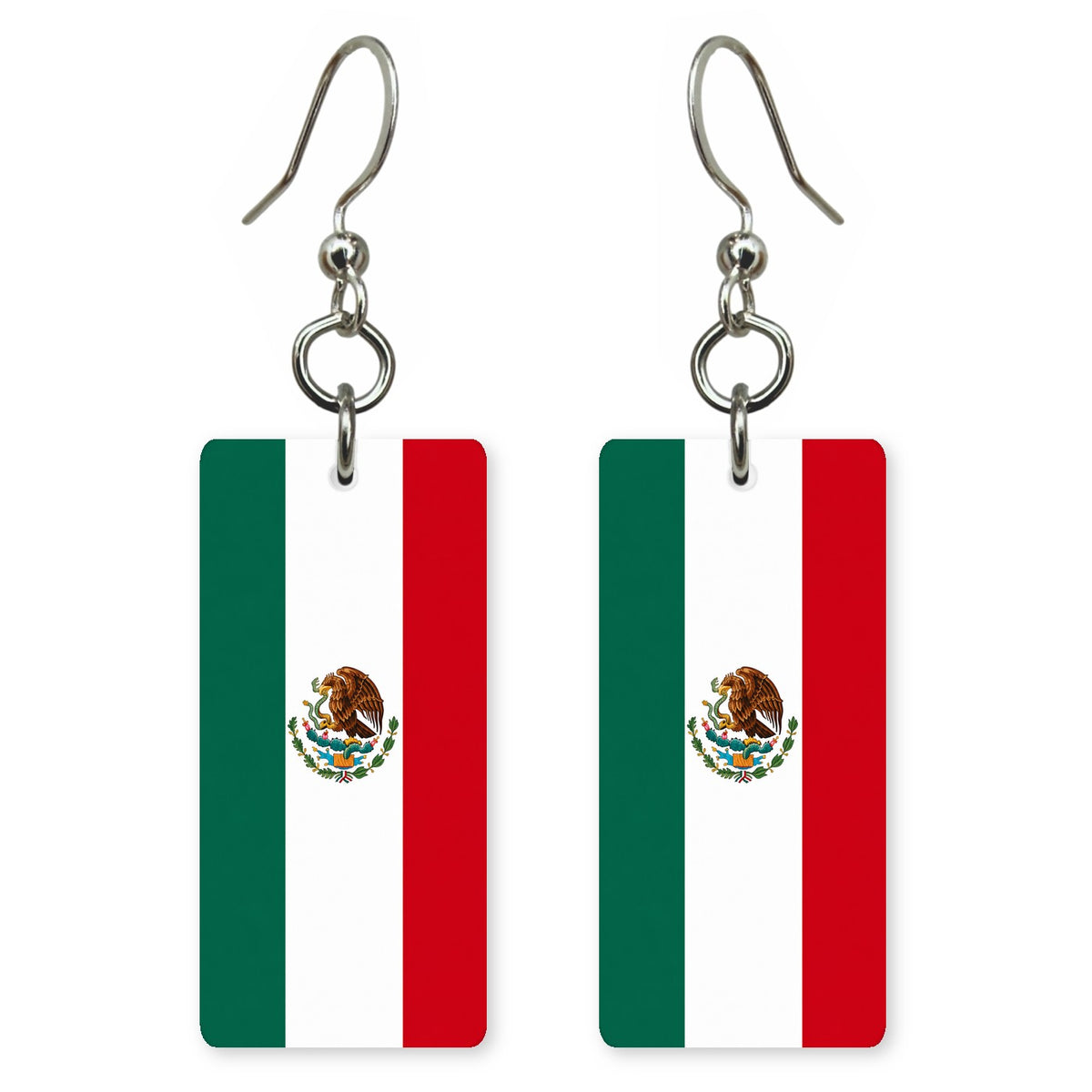 She's Choosing Country Earrings | Mexico Flag | SCC2
