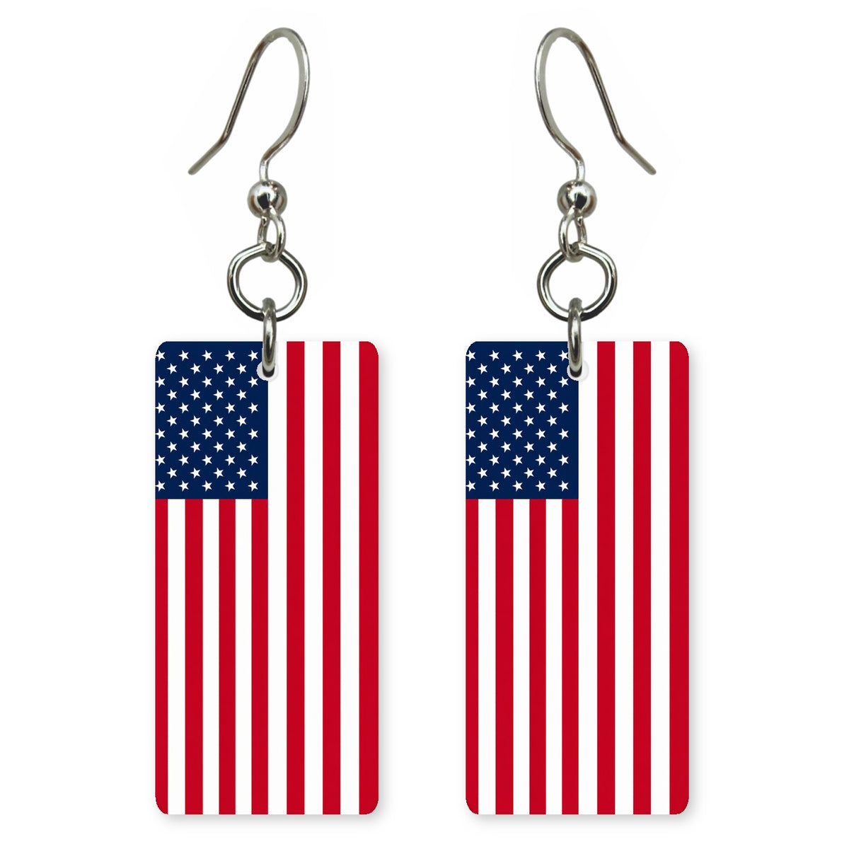 She's Choosing Country Earrings | USA Flag | SCC5