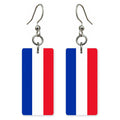 She's Choosing Country Earrings | France Flag | SCC8