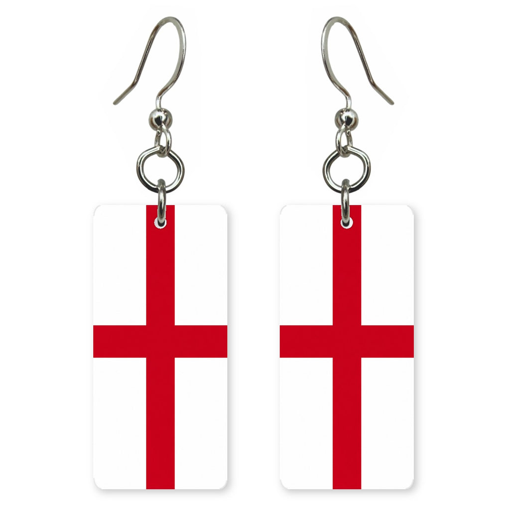 She's Choosing Country Earrings | England Flag | SCC9