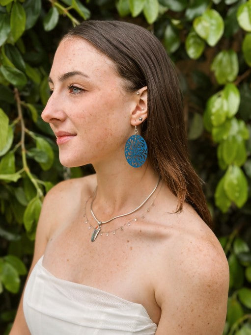 Raindrop Splashes Earrings # 1157