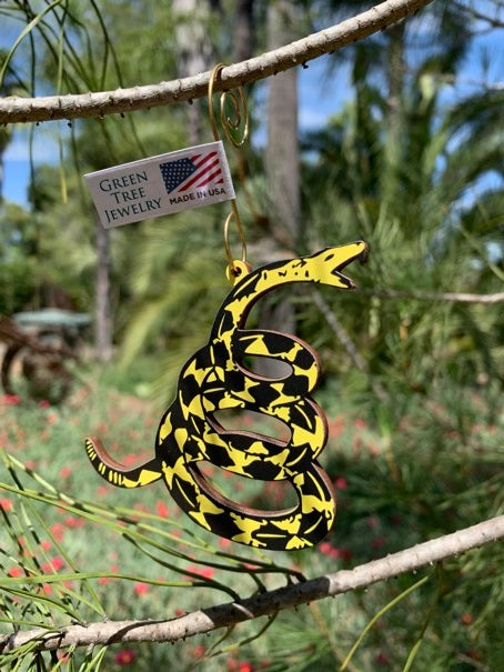 Don't Tread on Me Ornament #T013