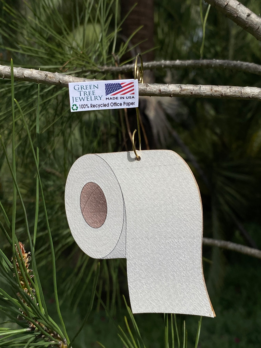 Jumbo Roll Toilet Paper Ornament # T149