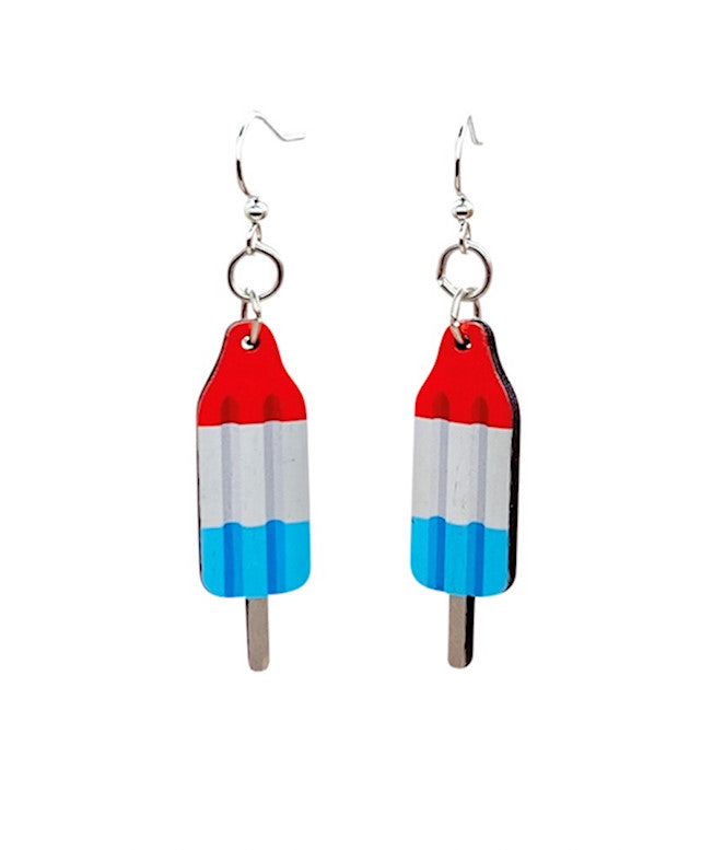 4th of July Popsicle Earrings #1711