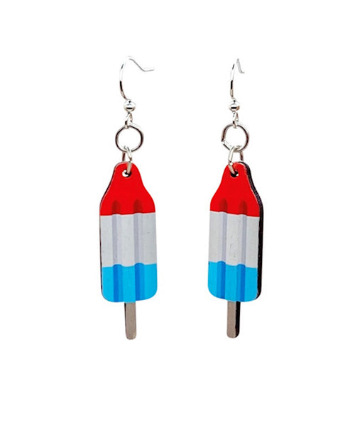 4th of July Popsicle Earrings #1711