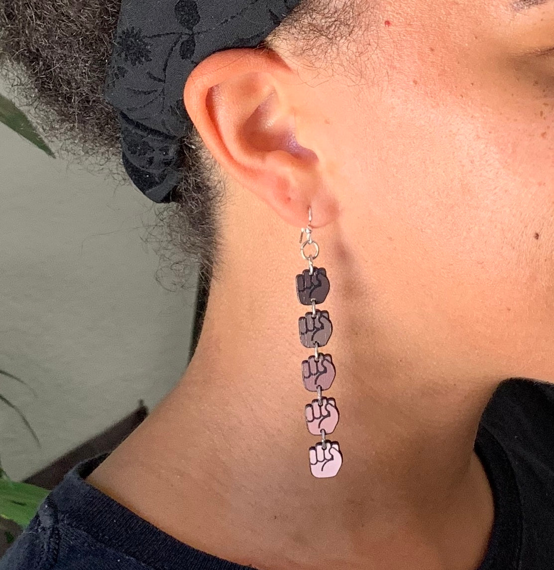 Solidarity Earrings #1010