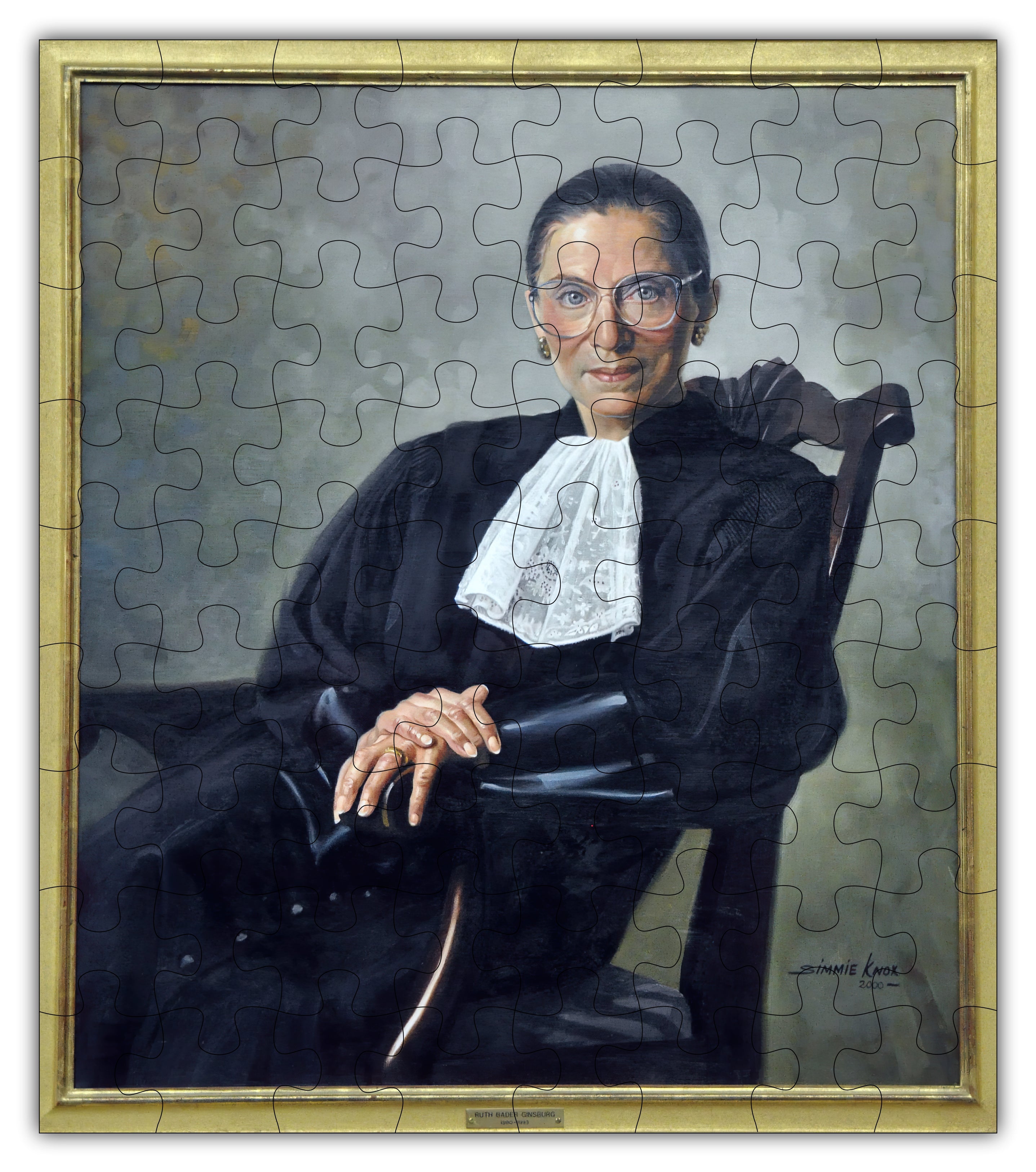 Ruth Bader Ginsburg Puzzle - 72PCS - #T212