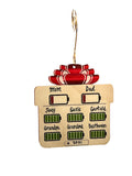Low Battery Present Ornament #T228