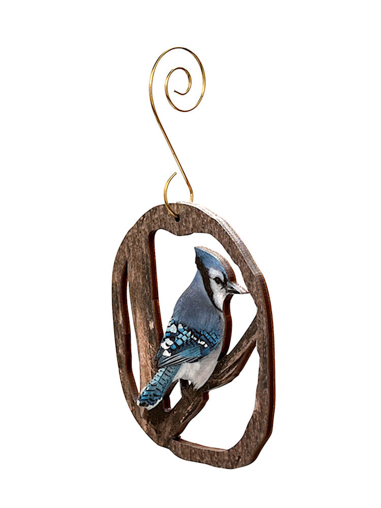Blue Jay Ornament #9971
