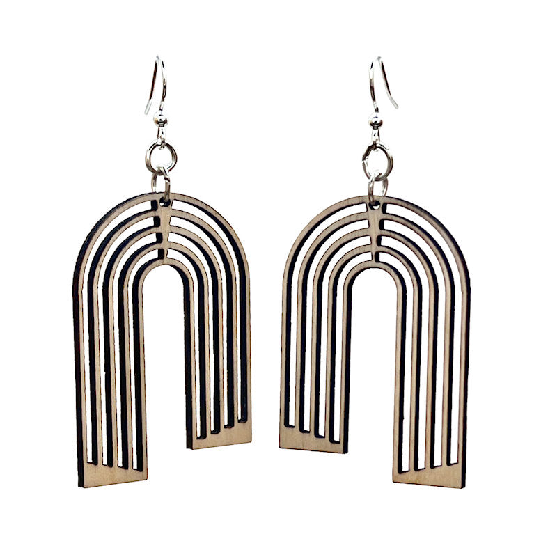Modern Arches Earrings #T247