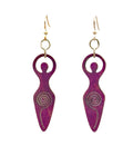 Spiral Goddess Earrings #T253