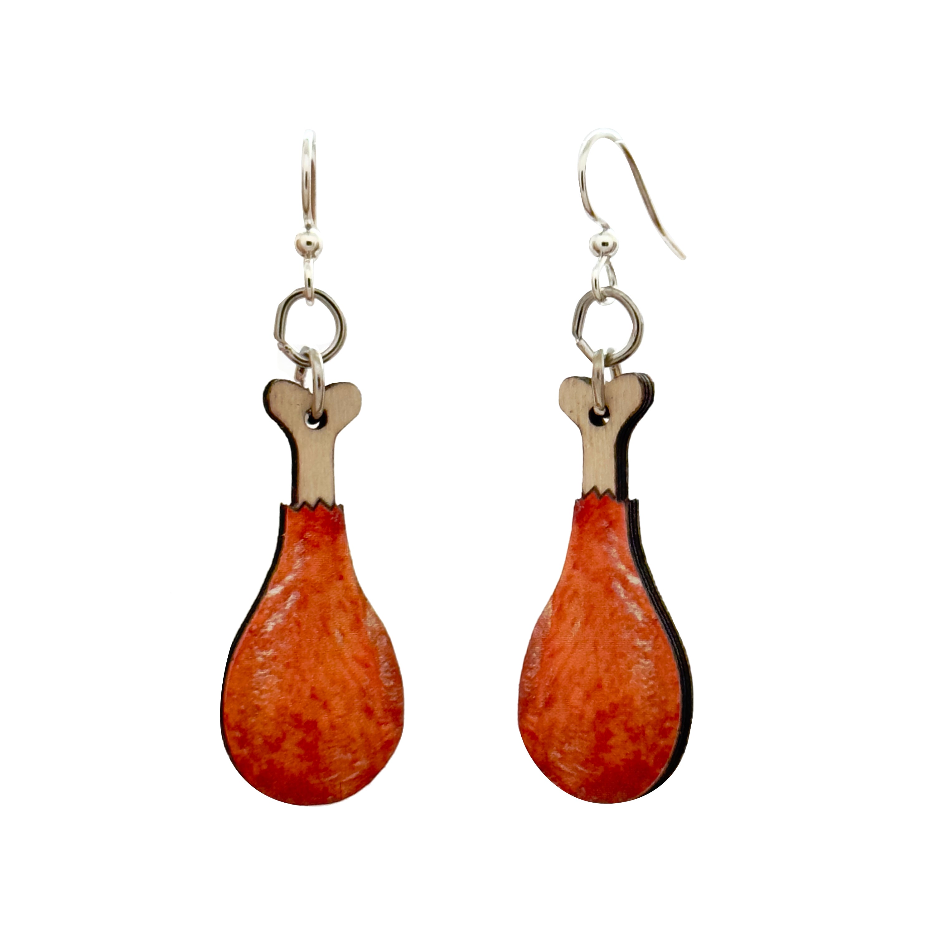 Turkey Leg Earrings  #T256