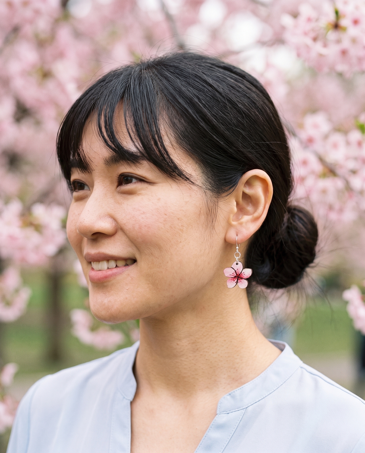 Cherry Blossoms #172 shown on model