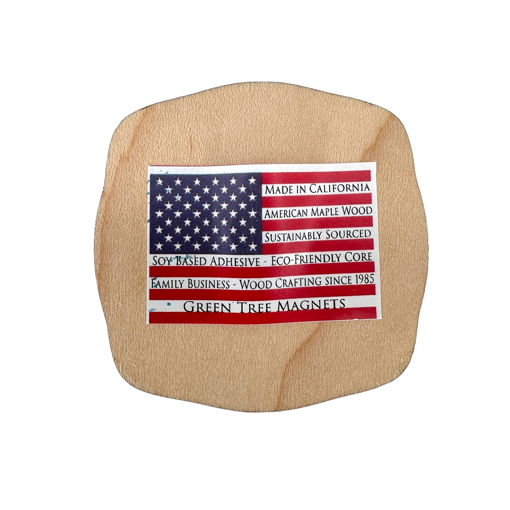 San Diego American Maple Magnet #MM500