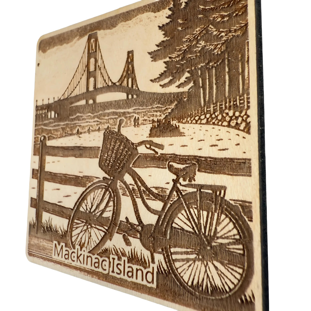 Mackinac Island Maple Magnet  #MM512