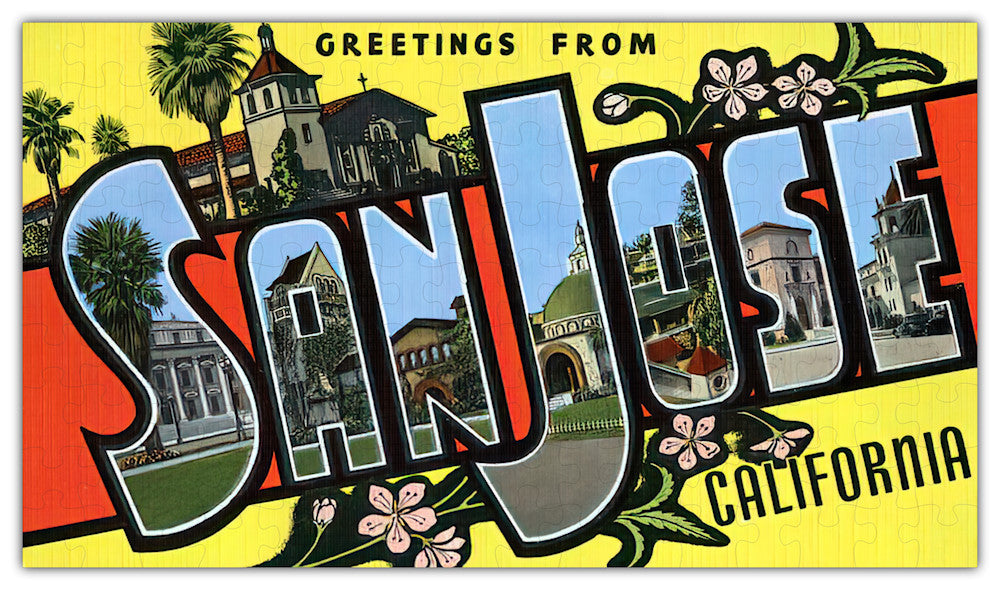 Vintage San Jose Jigsaw Puzzle - 144PCS - #S661