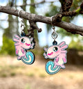 Salamander Earrings #T236